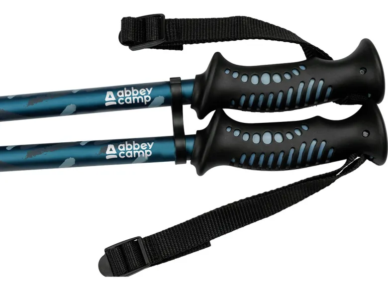 Abbey Camp anti shock wandelstokken - Blue