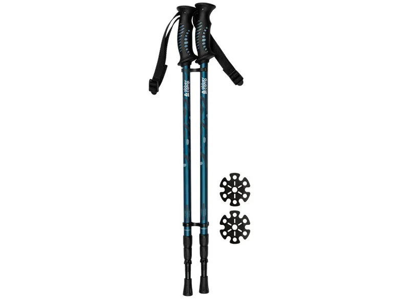 Abbey Camp anti shock wandelstokken - Blue