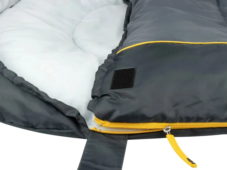 Abbey Camp Berlin mummy slaapzak - Grey/Yellow