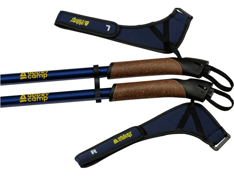 Abbey Camp Nordic wandelstokken - Navy Blue