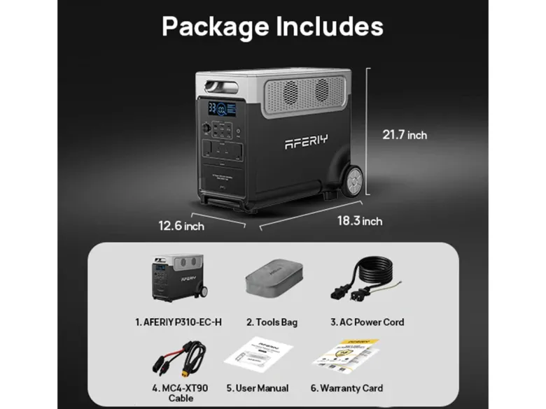 AFERIY P310 draagbare powerstation