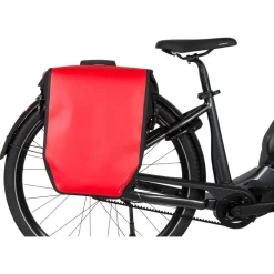 AGU Clean Shelter Click'nGo Large enkele fietstas - Red