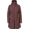 AGU Seq 10k dames regenjas - Bordeaux Red