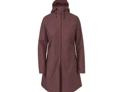 AGU Seq 10k dames regenjas - Bordeaux Red