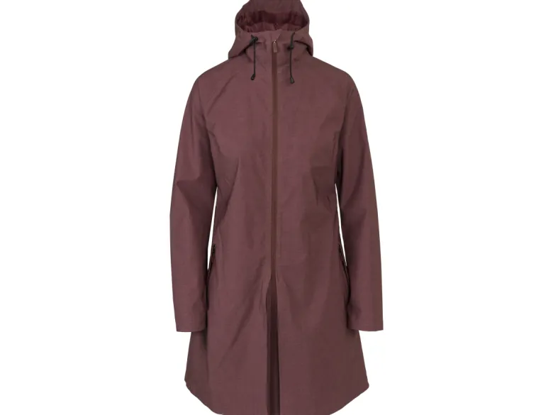AGU Seq 10k dames regenjas - Bordeaux Red