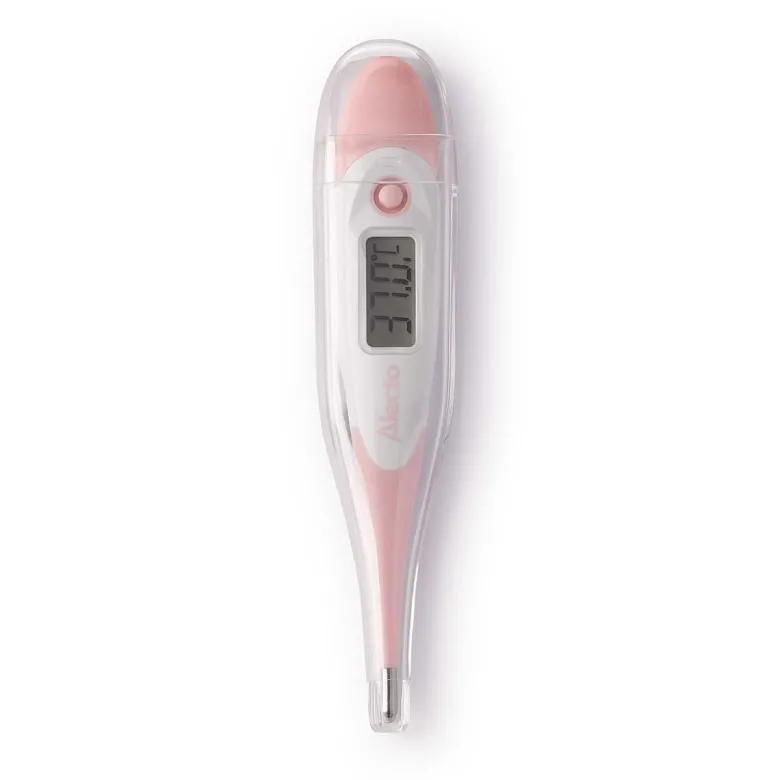 Alecto bc20pk digitale thermometer - roze,wit