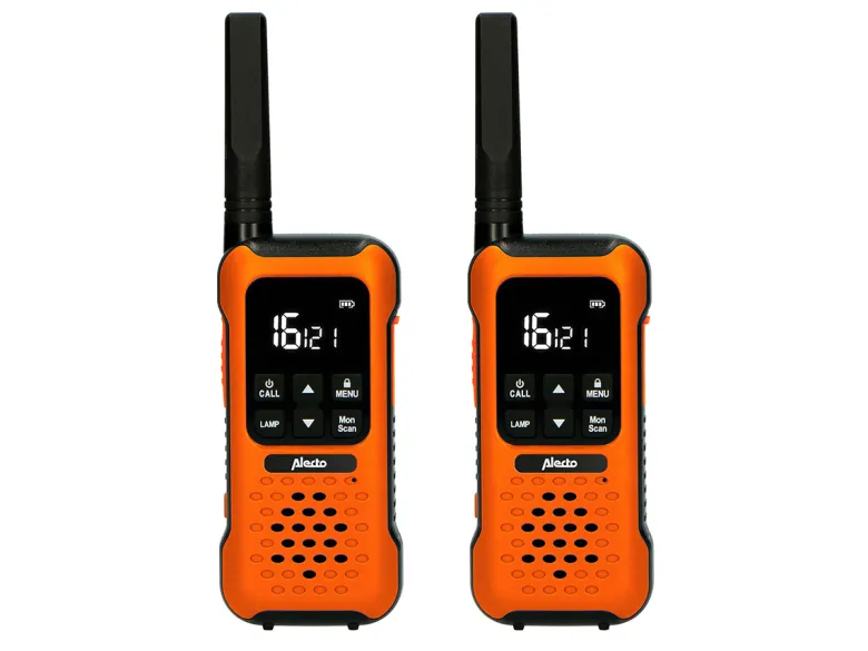 Alecto FR300OE set van 2 robuuste walkie talkies