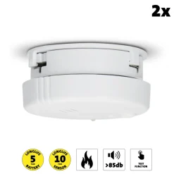 Alecto SA-102 set van 2 Mini rookmelders