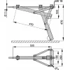 AL-KO Compact caravansteun - 505 mm