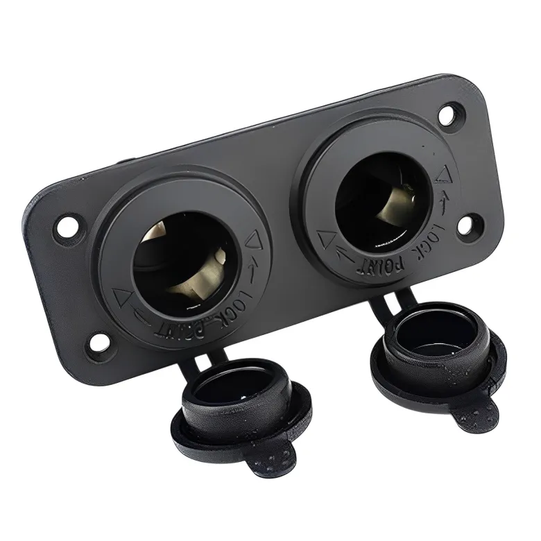 Allpa 12 Volt dubbel stopcontact
