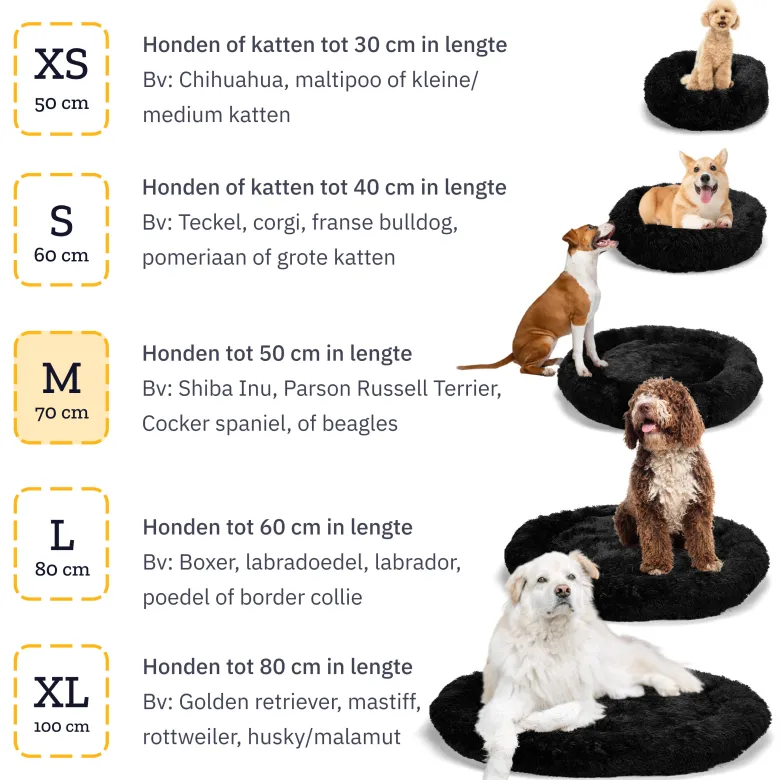 All 4 Pets Supply Donut M Hondenmand