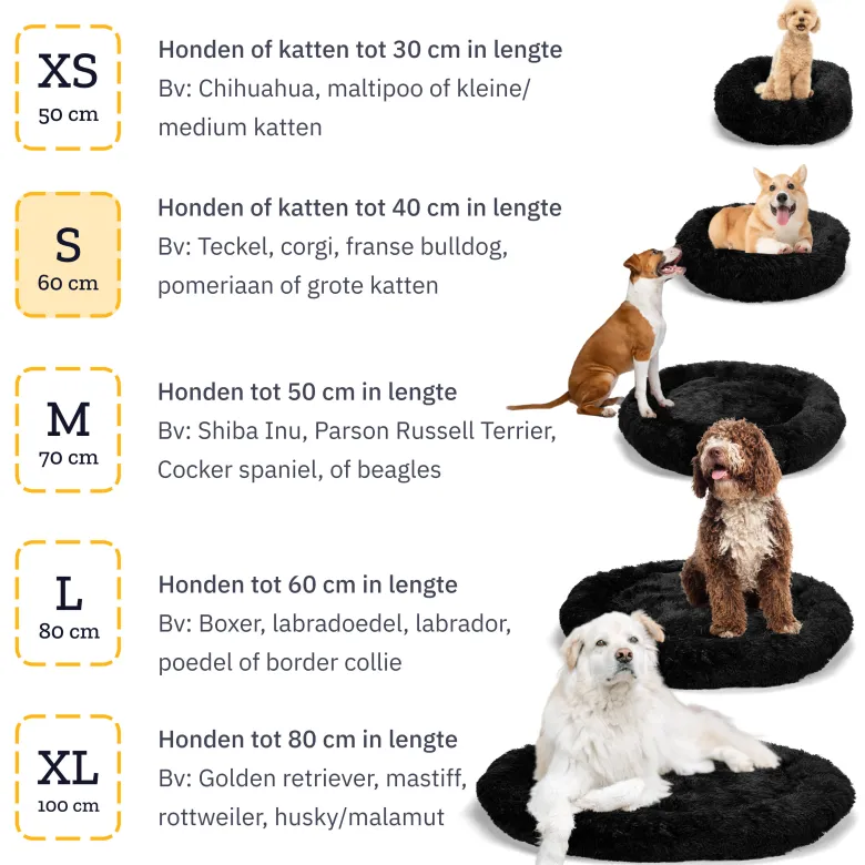 All 4 Pets Supply Donut S Hondenmand