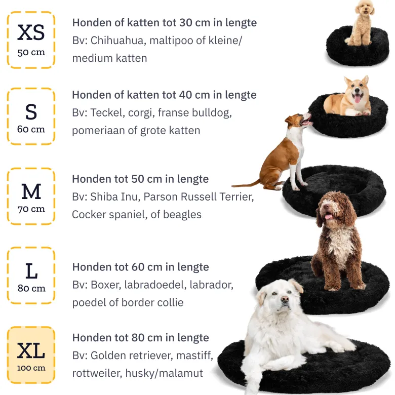 All 4 Pets Supply Donut XL Hondenmand