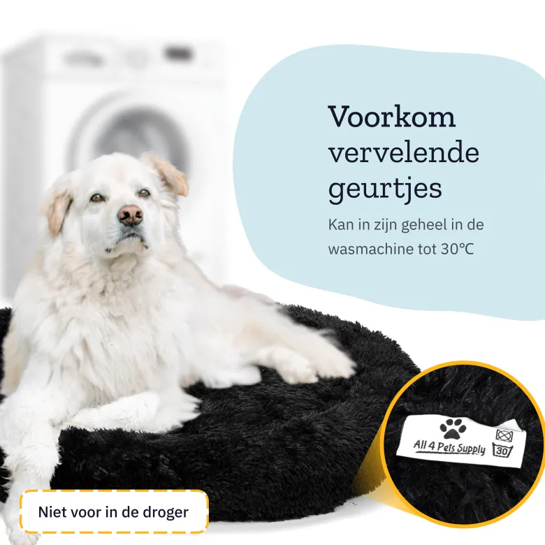 All 4 Pets Supply Donut XL Hondenmand