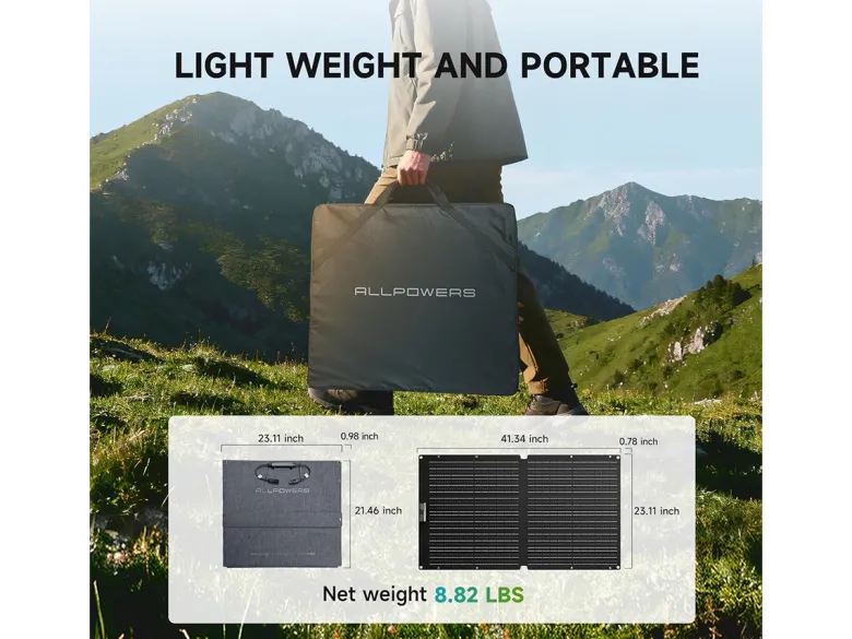 ALLPOWERS SE100 zonnepaneel