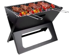 Alpina draagbare barbecue - Black