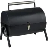 Alpina draagbare tafel houtskool barbecue - Black