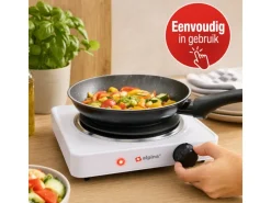 Alpina elektrische kookplaat - 1000 watt
