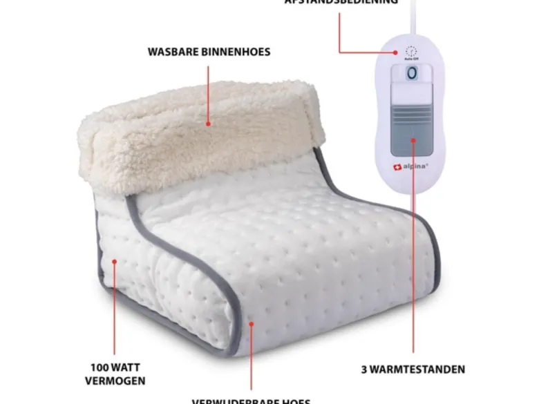 Alpina elektrische voetenwarmer - 100 watt