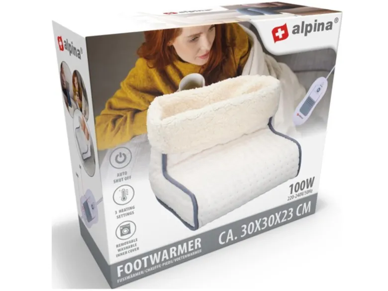 Alpina elektrische voetenwarmer - 100 watt