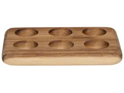 Alpina houten eiertray