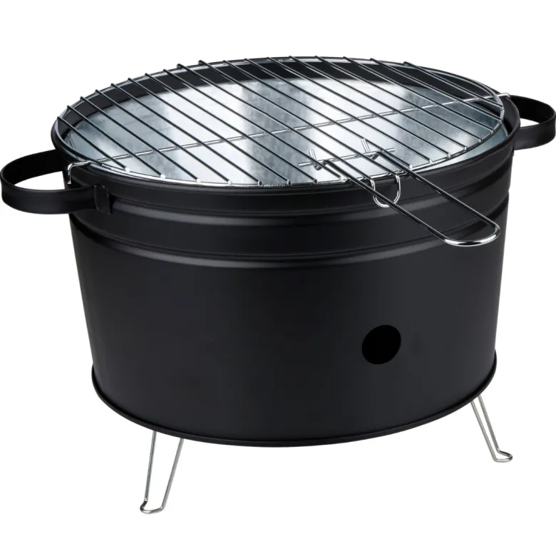 Alpina houtskool tafelbarbecue - 35 cm