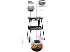Alpina 2000W 2-in-1 elektrische barbecue