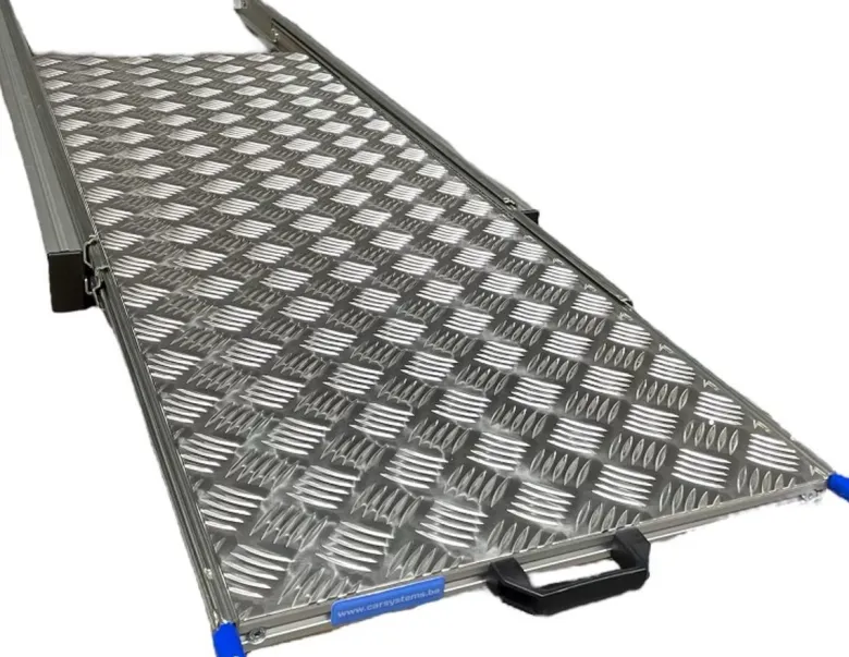 Aluminium camper schuifframe met bovenplaat - 120x40 cm