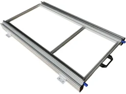 Aluminium 130 kg 90 x 40 cm camper schuifframe