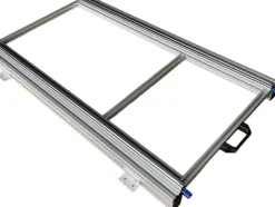 Aluminium 130 kg 90 x 40 cm camper schuifframe