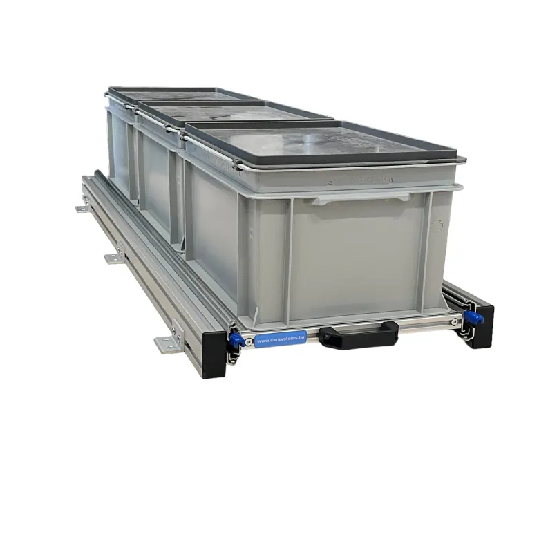Aluminium 130 kg 120 x 30 cm camper schuifframe