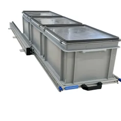 Aluminium 130 kg 120 x 30 cm camper schuifframe