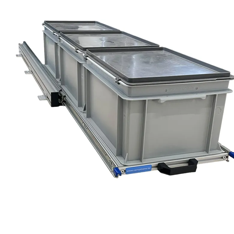 Aluminium 130 kg 120 x 30 cm camper schuifframe