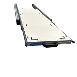 Aluminium schuifframe camper 120x30 cm met 9 mm multiplex