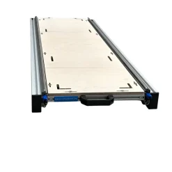 Aluminium schuifframe camper 120x30 cm met 9 mm multiplex