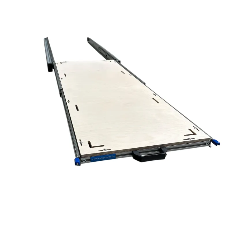 Aluminium Schuifframe Camper 120x40 cm met 9 mm Multiplex