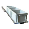 Aluminium 120x30 cm camper schuifframe met 3 open bakken