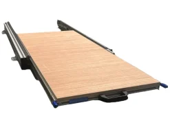 Aluminium 90x40 cm camper schuifframe met vloerplaat