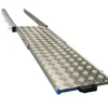 Aluminium 120x30 cm camper schuifframe met traanplaat