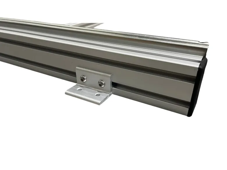 Aluminium 90x40 cm schuifframe met 3 open bakken