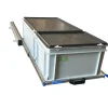 Aluminium 90x40 cm schuifframe met 2 bakken en deksel