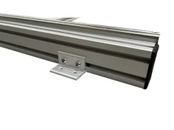 Aluminium 90x40 cm schuifframe met 2 bakken en deksel