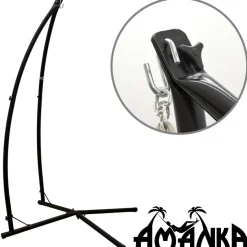 AMANKA 215 cm vrijstaande hangstoelframe