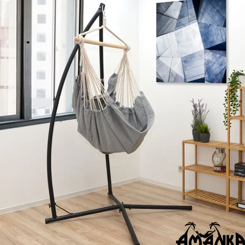 AMANKA 215 cm vrijstaande hangstoelframe