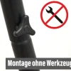 AMANKA 210 cm vrijstaande hangstoelframe