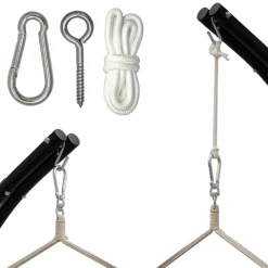AMANKA hangmat bevestiging met karabijnhaak