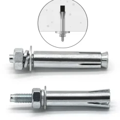 AMANKA Set van 2 230 kg plafondhaak met 50 cm ophangketting
