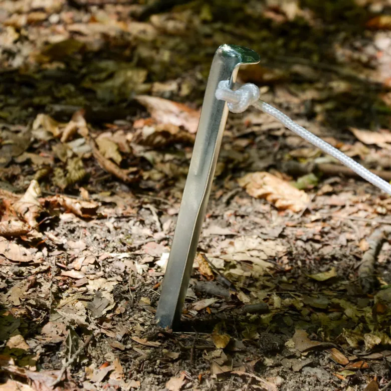 AMANKA 10 stalen V-profiel tentharingen