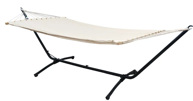 AMANKA 200 x 120 cm hangmat met frame - White
