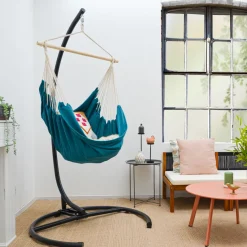 AMANKA 155 x 125 cm XL hangstoel - Blue